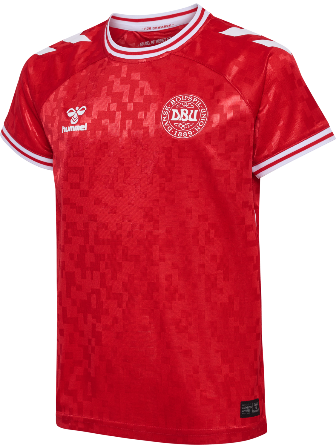 DBU 24 HOME JERSEY S/S KIDS, TANGO RED, packshot