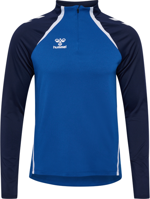 hmlLEAD 2.0 HALF ZIP, TRUE BLUE/MARINE, packshot