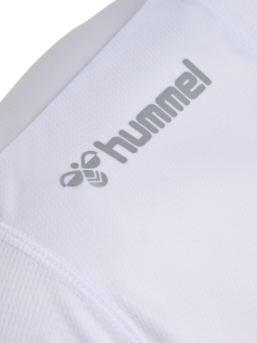 hmlRUN JERSEY S/S, WHITE hmlRUN JERSEY S/S, WHITE, packshot