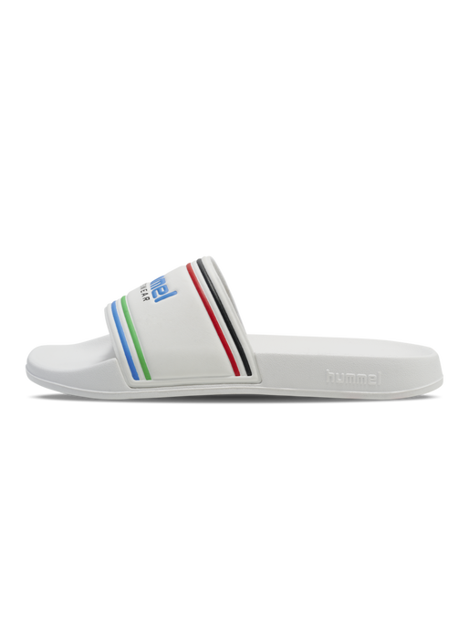 POOL SLIDE RT, WHITE/MULTICOLOR, packshot