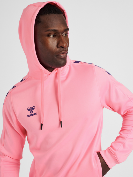 hummel CORE XK POLY SWEAT HOODIE - COTTON CANDY