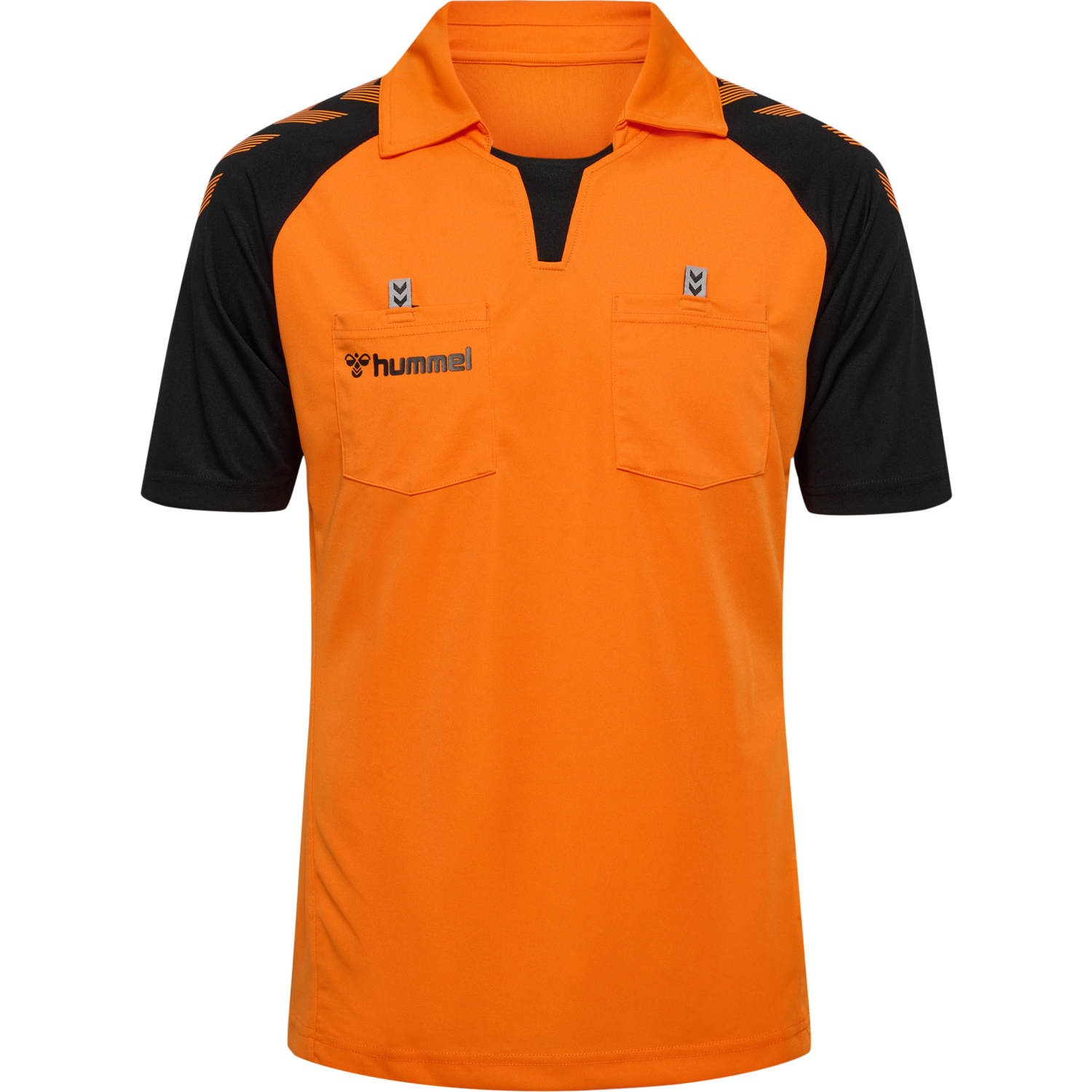 FFHB REFEREE JERSEY S/S, ORANGE TIGER, packshot