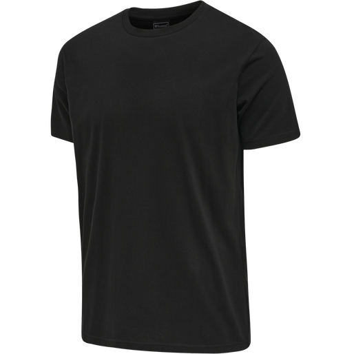 hmlRED BASIC T-SHIRT S/S, BLACK hmlRED BASIC T-SHIRT S/S, BLACK, packshot