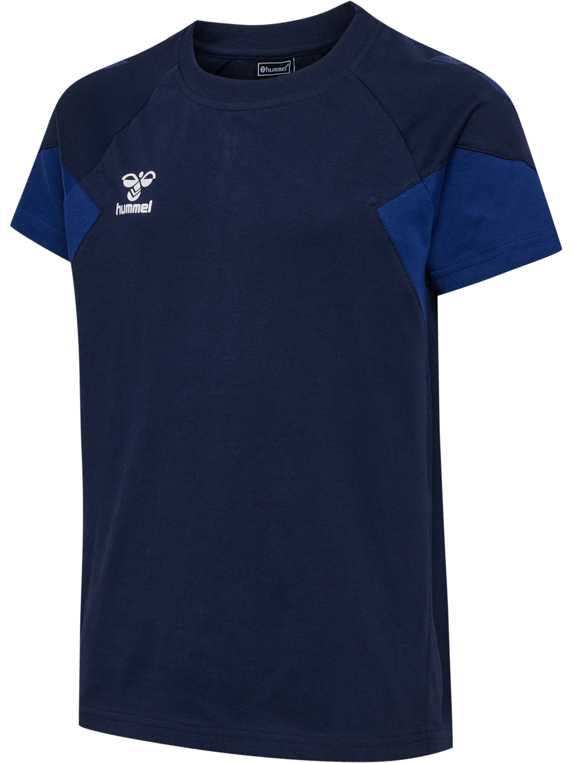 hmlTRAVEL T-SHIRT S/S KIDS, MARINE, packshot