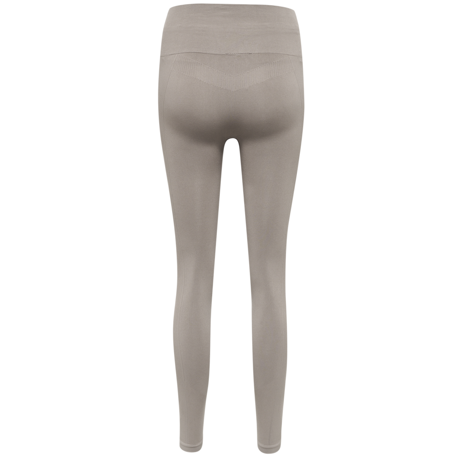 hmlTIF SEAMLESS HIGH WAIST TIGHTS, DRIFTWOOD, packshot