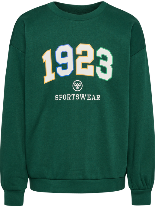 hmlKASON SWEATSHIRT, RAIN FOREST hmlKASON SWEATSHIRT, RAIN FOREST, packshot