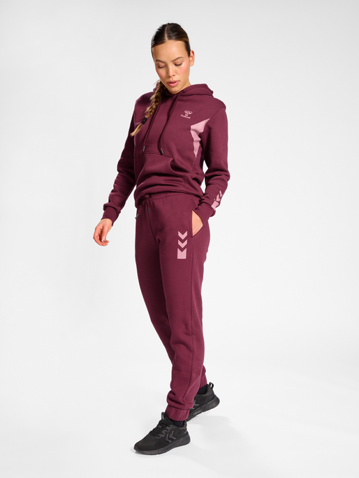 hummel ACTIVE SWEATPANTS WOMAN BURGUNDY hummel