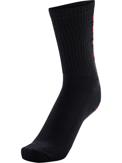 1FCK FUNDAMENTAL SOCKS 3-PACK, BLACK/RED, packshot
