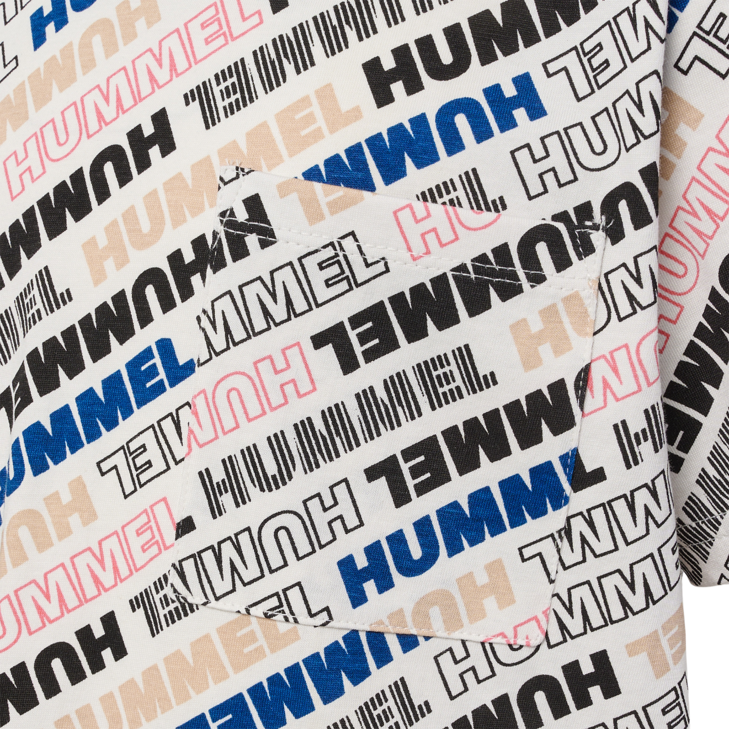 hmlCALEB T-SHIRT S/S, MARSHMALLOW, packshot