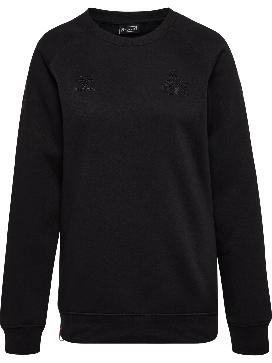 1FCK 23/24 LEBE CREW SWEAT WOMAN, BLACK, packshot