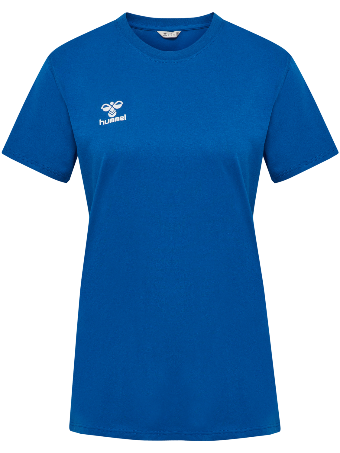 hmlGO 2.0 CHEVRON T-SHIRT S/S WOMAN, TRUE BLUE, packshot