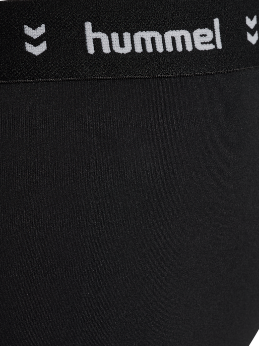 hmlJR PULSE MID WAIST TIGHTS, BLACK, packshot