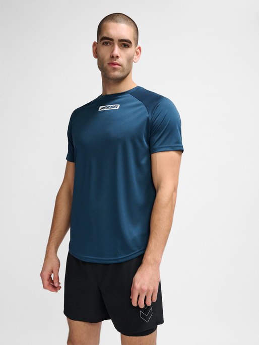 hummel TE TOPAZ T-SHIRT - INSIGNIA BLUE | hummel.net hummel TE TOPAZ T-SHIRT - INSIGNIA BLUE | hummel.net