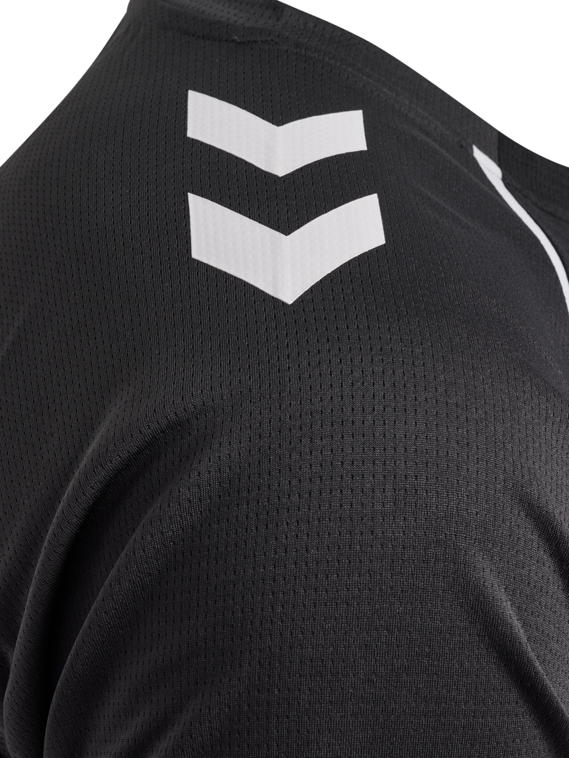 hmlLEAD 2.0 POLO, BLACK/ASPHALT, packshot