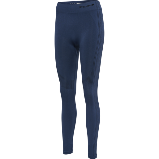 hmlMT SHAPING SEAMLESS MW TIGHTS, INSIGNIA BLUE hmlMT SHAPING SEAMLESS MW TIGHTS, INSIGNIA BLUE, packshot