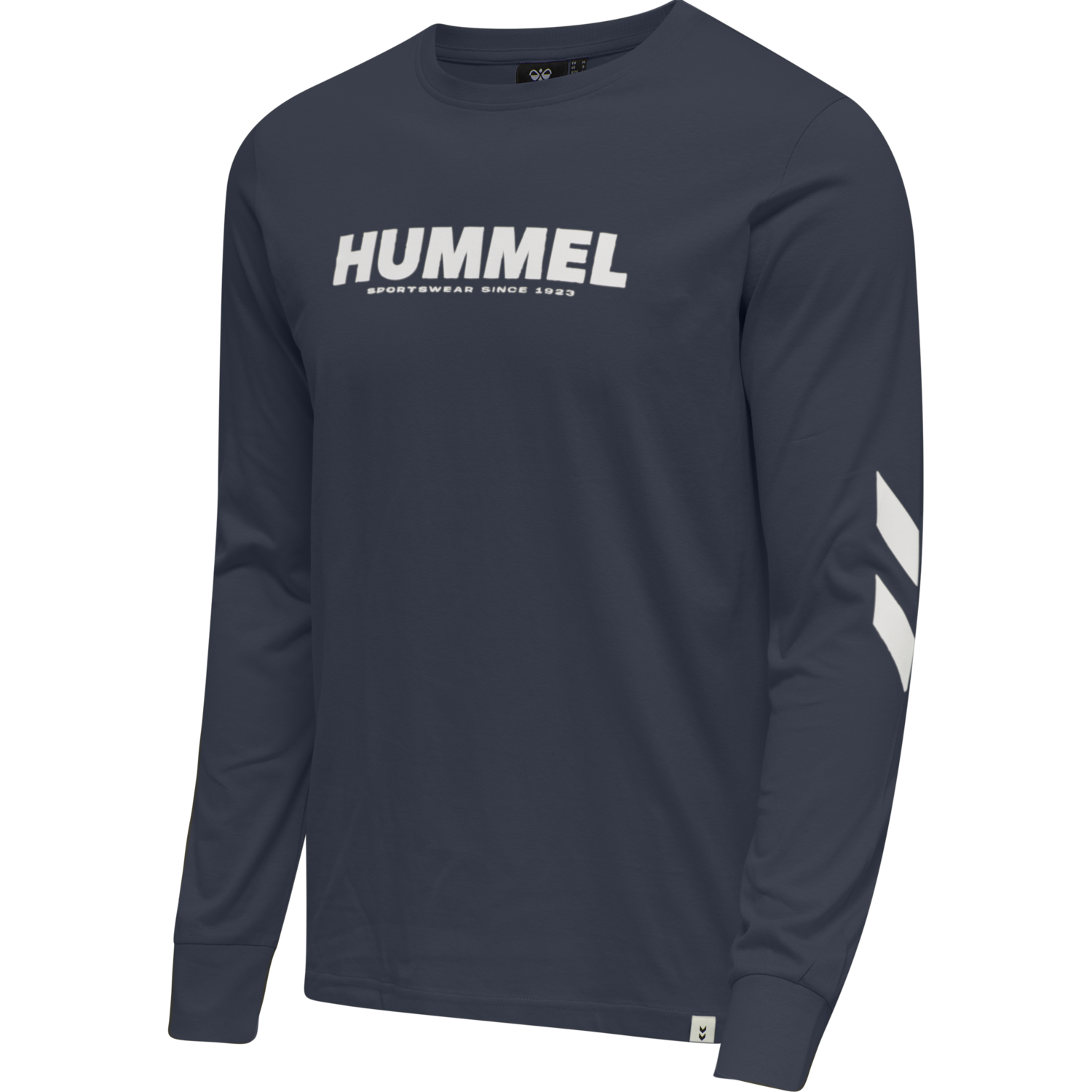 hmlLEGACY T-SHIRT L/S, BLUE NIGHTS, packshot