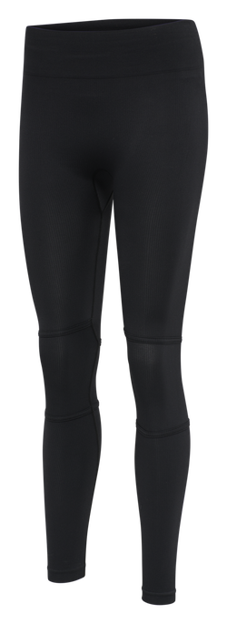 hmlHEROINE SEAMLESS TIGHTS , BLACK, packshot