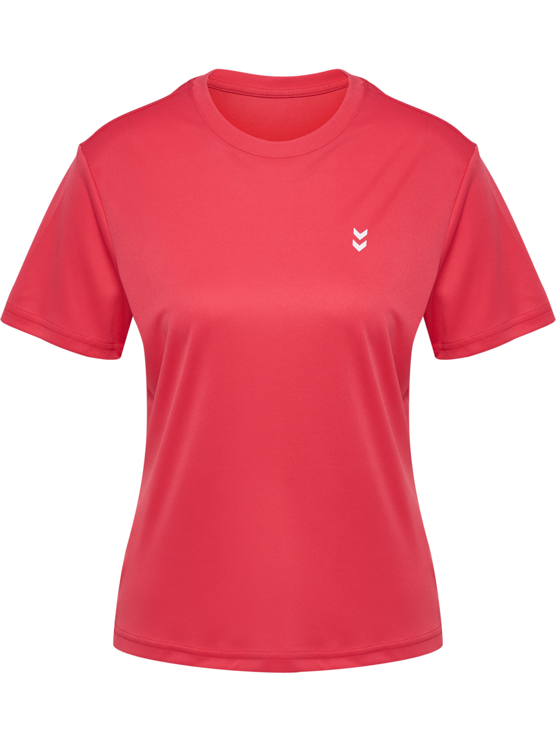 hmlPULSE TRAINING W T-SHIRT S/S, CAYENNE, packshot