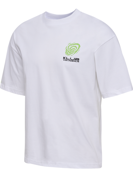 hmlPLADSTILFORSKELLE T-SHIRT S/S, WHITE, packshot