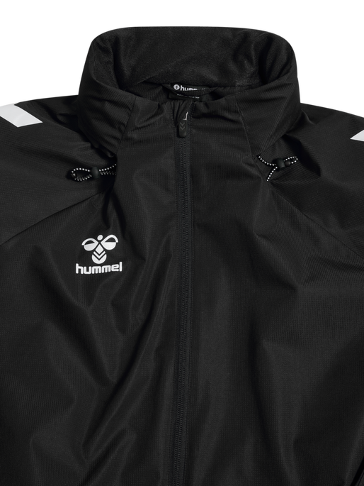 hmlLEAD 2.0 ALL-WEATHER JACKET, BLACK, packshot