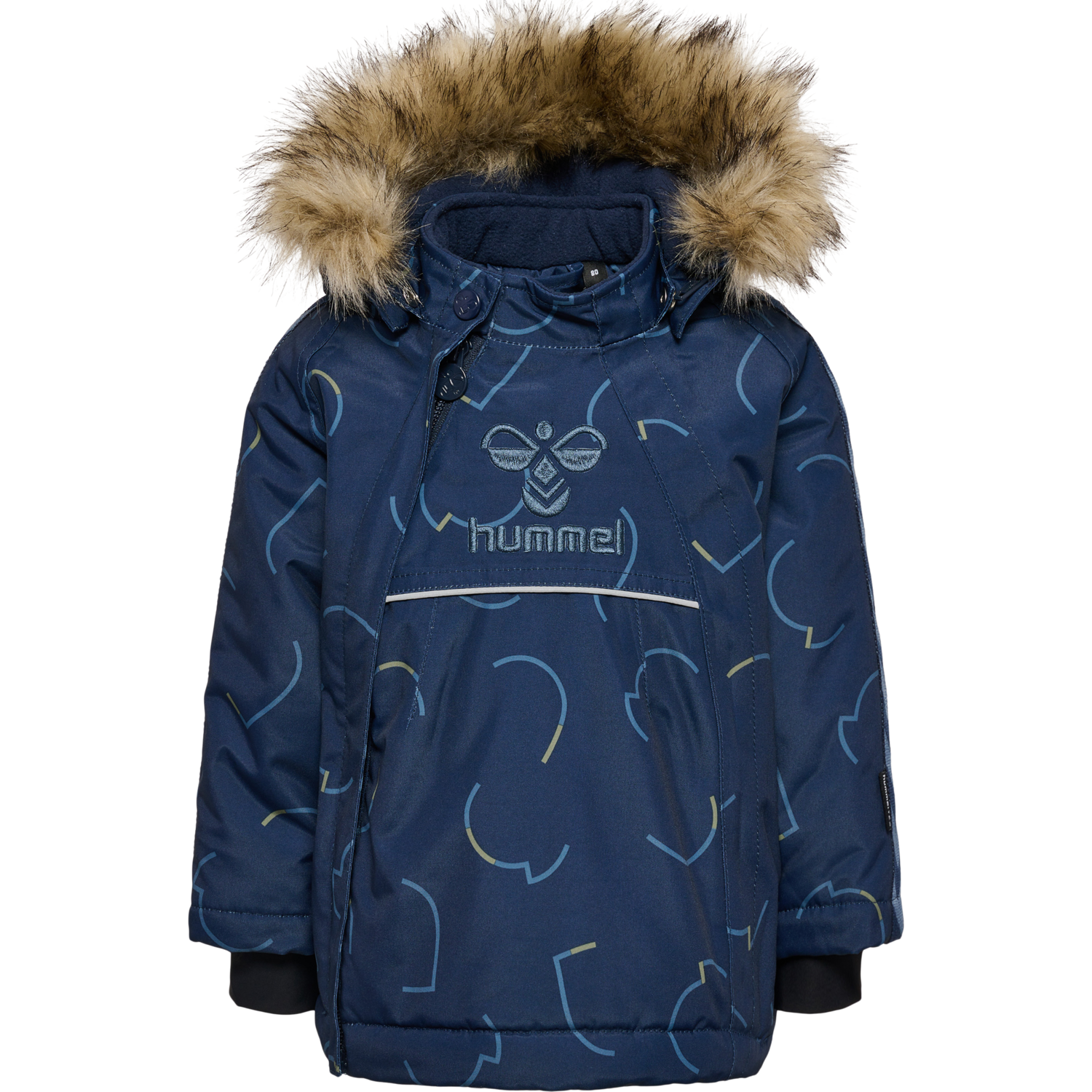 hmlJESSIE TEX JACKET, BLACK IRIS, packshot