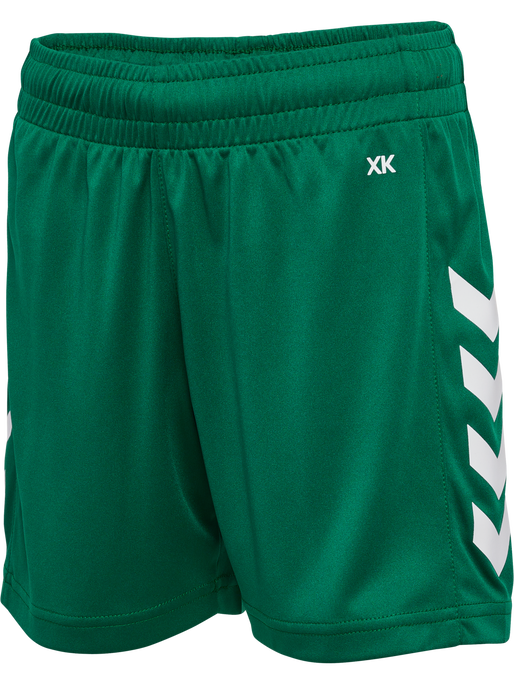hmlCORE XK POLY SHORTS KIDS, EVERGREEN, packshot