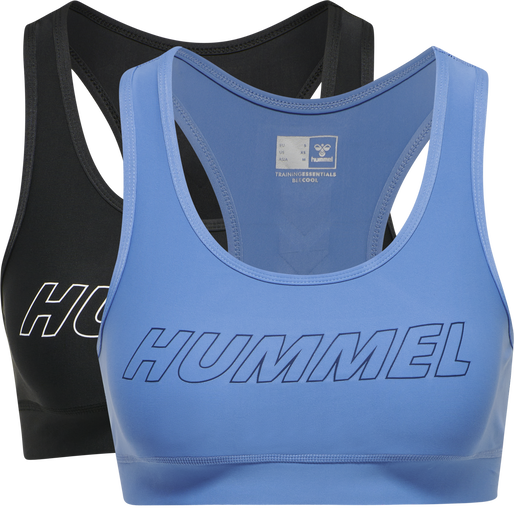 Hummel 2 Pack Sports Bras Womens