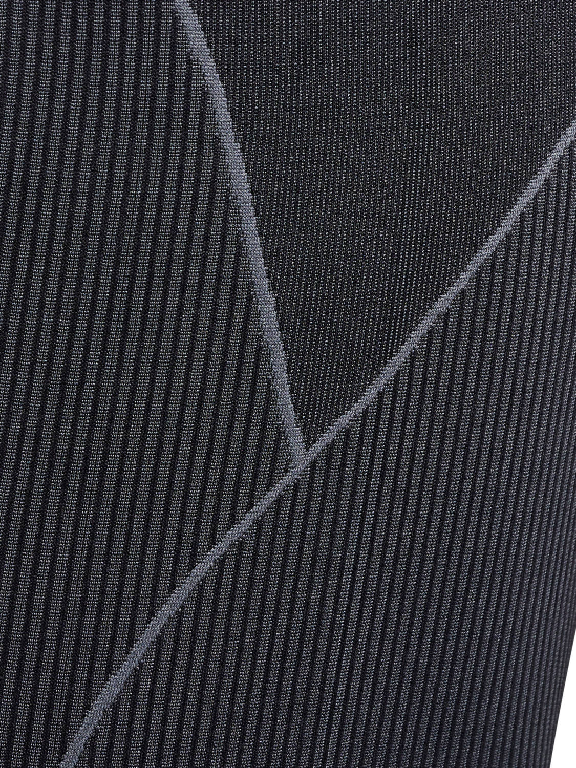 hmlTE CHRISTEL SEAMLESS MW TIGHTS, BLACK/ASPHALT MELANGE, packshot