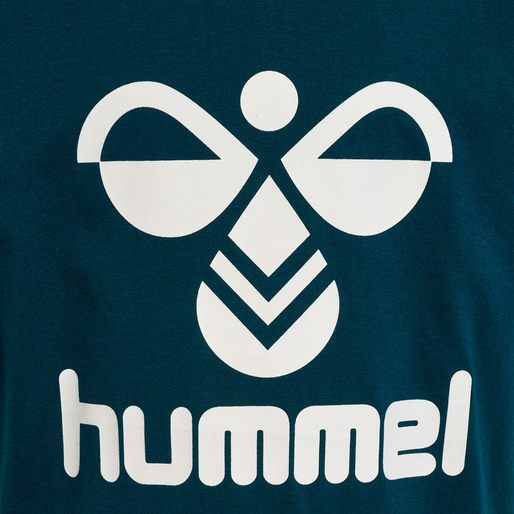 hmlTRES T-SHIRT S/S 2-PK, DEEP TEAL, packshot