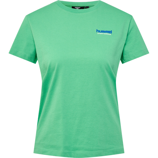 hmlLGC KRISTY SHORT T-SHIRT, GREEN SPRUCE, packshot