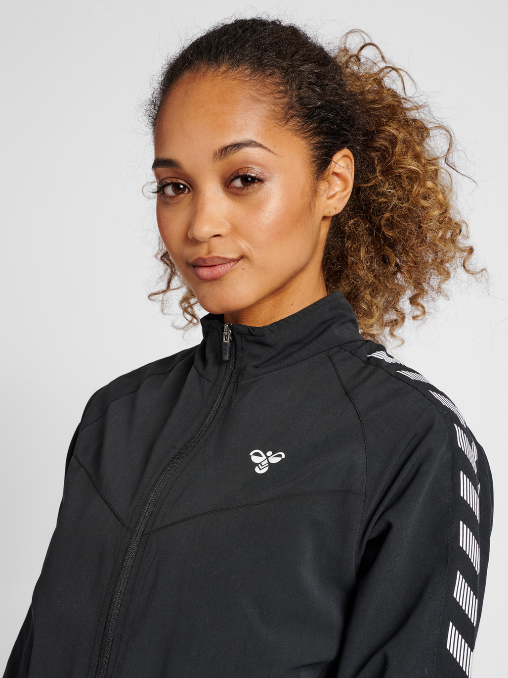 hummel GG12 TRACK JACKET WOMAN BLACK hummel