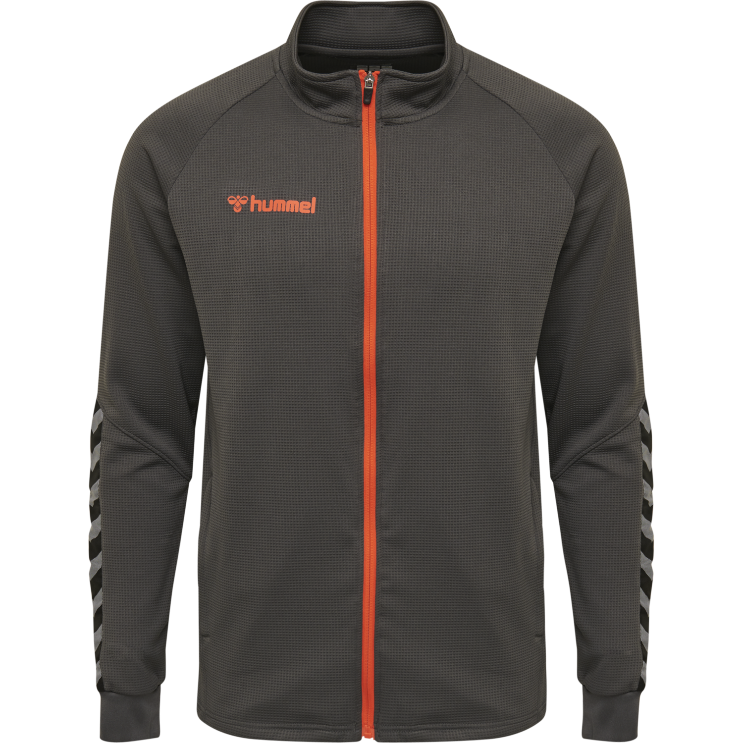 hummel authentic charge poly zip jacket