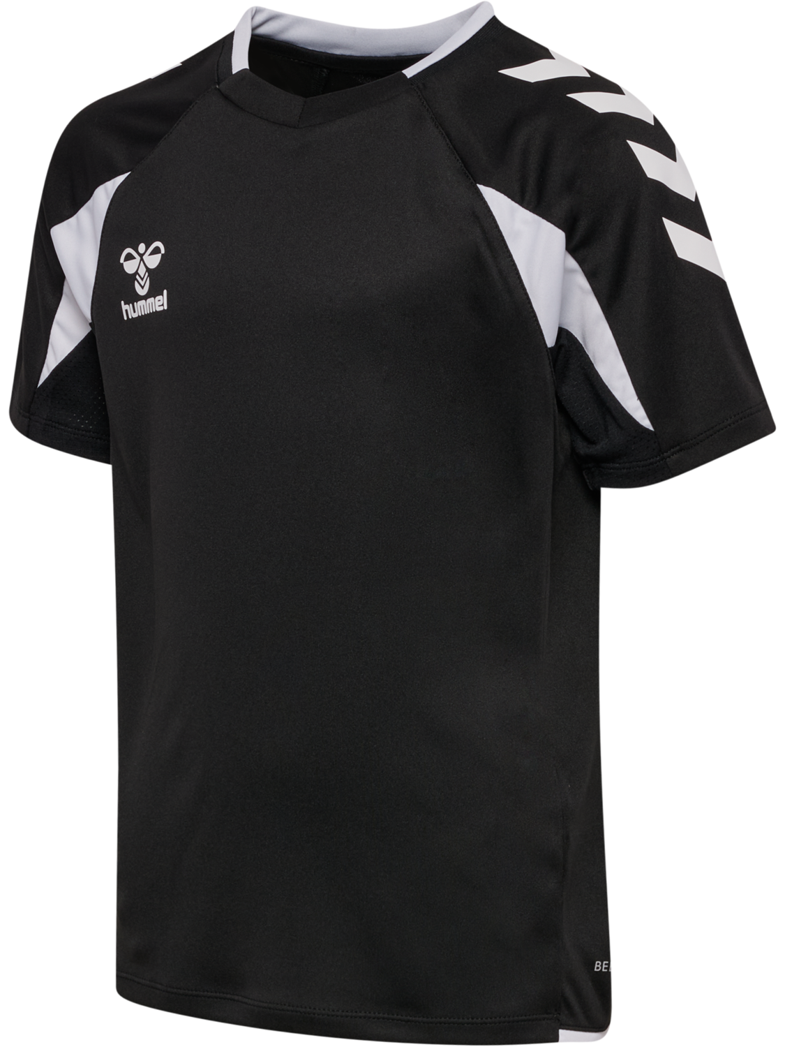 hmlCORE 2.0 JERSEY S/S KIDS, BLACK/WHITE, packshot
