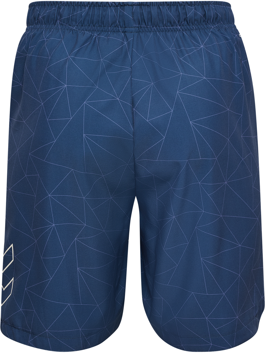hmlCOURT AOP POCKET SHORTS, INSIGNIA BLUE, packshot