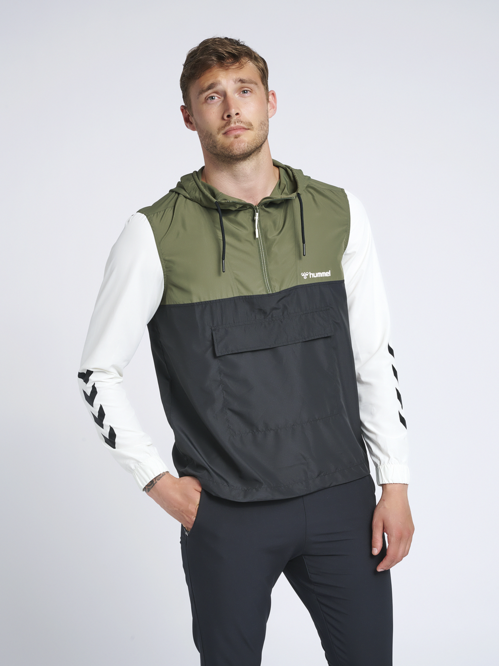 Hummel half zip jacket new arrivals