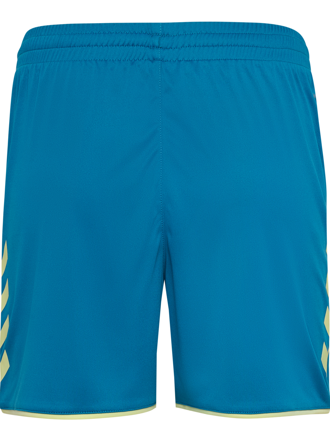 hmlCORE 2.0 SHORTS WOMAN, CELESTIAL/PALE LIME YELLOW, packshot
