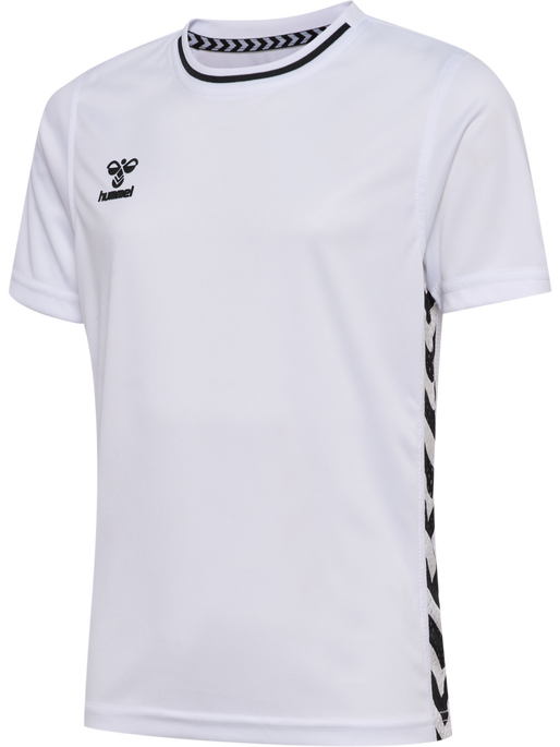 PLAYFUL SS JERSEY KIDS, WHITE, packshot