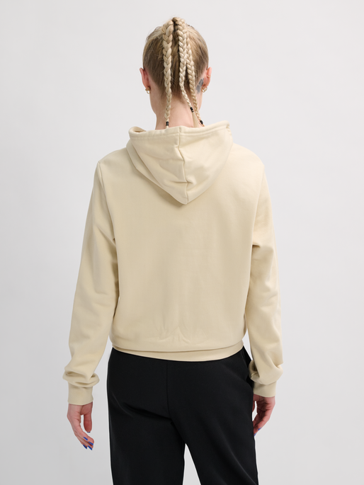 hummel PAOLA REGULAR HOODIE - VANILLA ICE