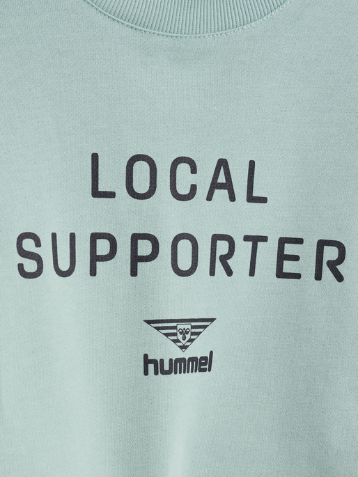 hmlHIVE OWEN SWEATSHIRT, CLOUD BLUE, packshot