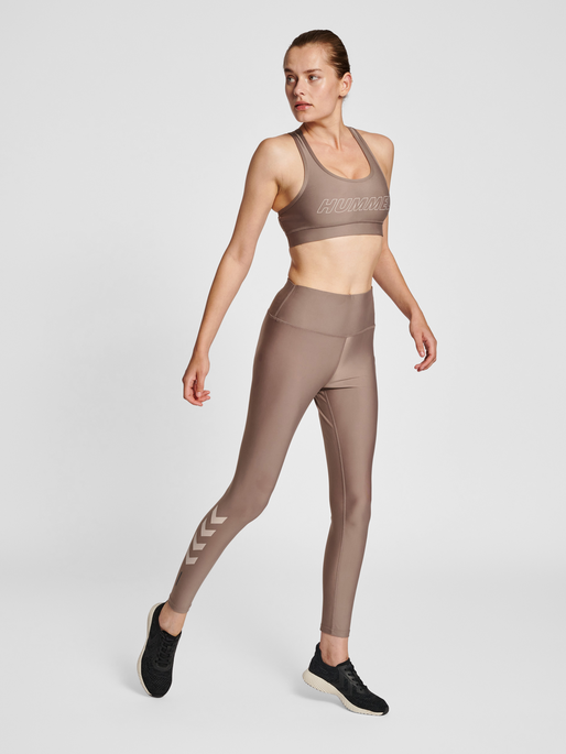 hummel TE TOLA - HIGH TIGHTS DRIFTWOOD WAIST