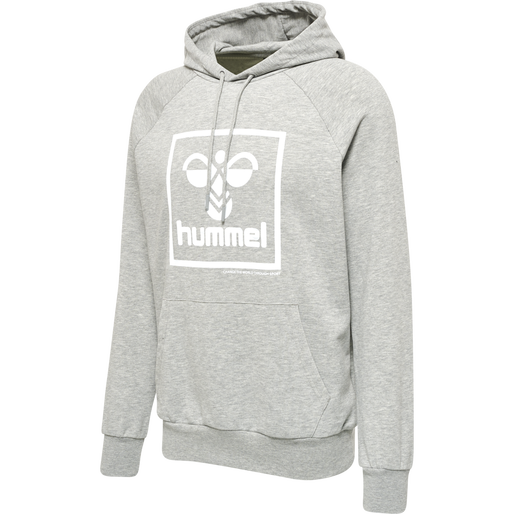 hummel ISAM HOODIE GREY MELANGE | hummel.net