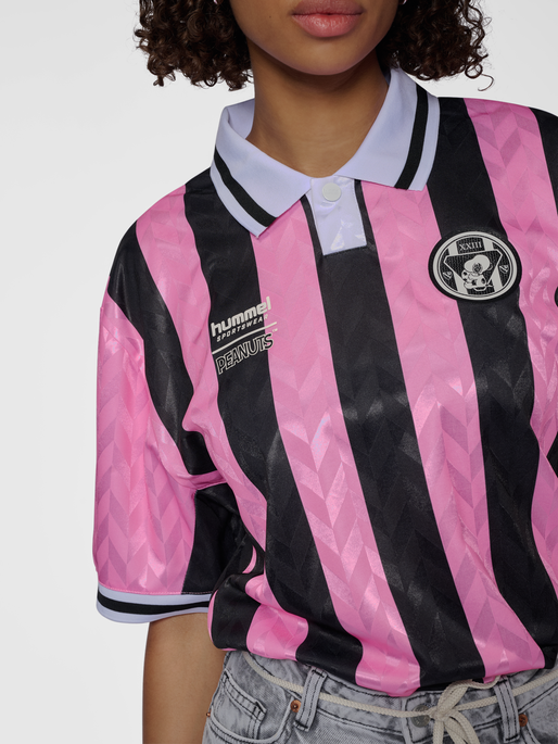 hmlOVERSIZED JERSEY S/S PEANUTS, SACHET PINK, model