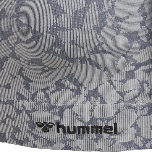 hmlMT PI SEAMLESS CROP T-SHIRT L/S, SHARKSKIN, packshot