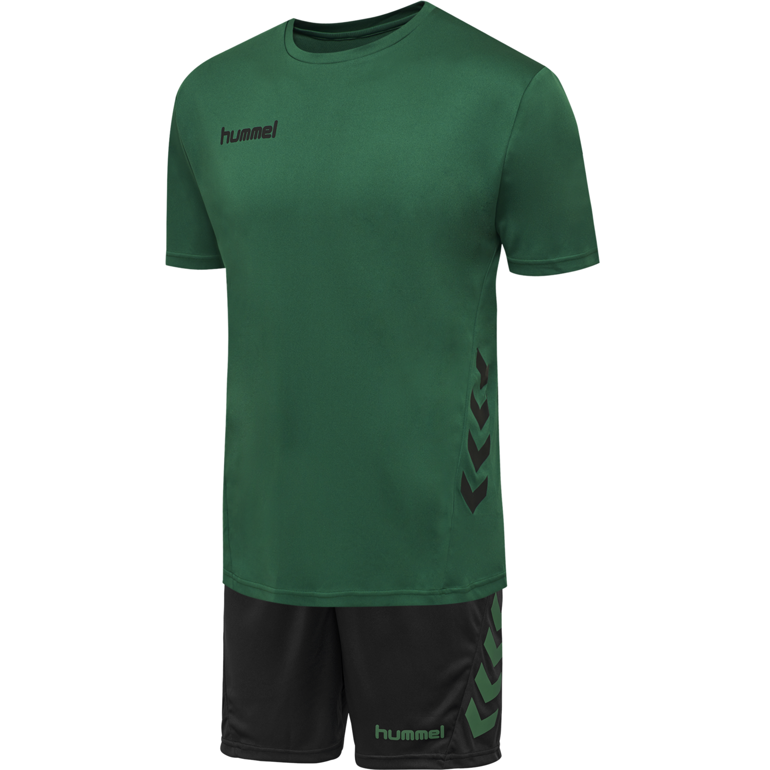 hmlPROMO KIDS DUO SET, EVERGREEN/BLACK, packshot