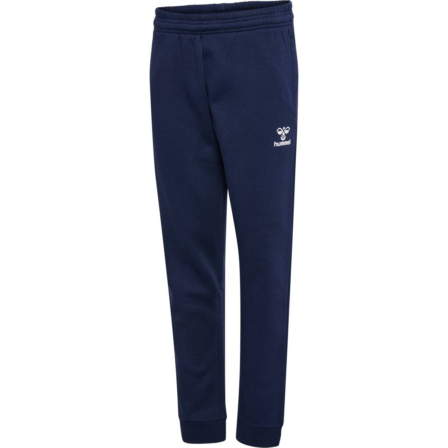 hmlMOVER COTTON CUFF PANTS KIDS, MARINE, packshot