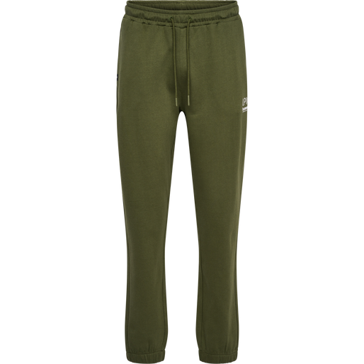 hmlLP10 LOOSE SWEATPANTS, IVY GREEN, packshot