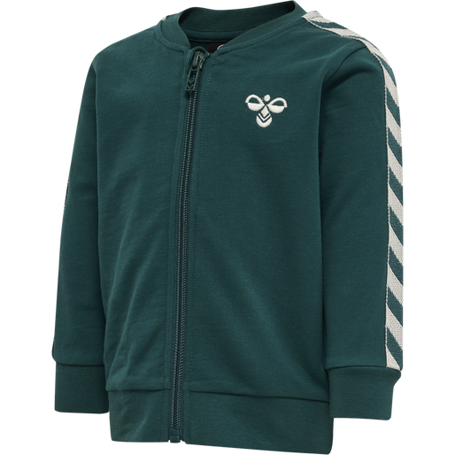 hmlBILLE TRACKSUIT, DEEP TEAL, packshot