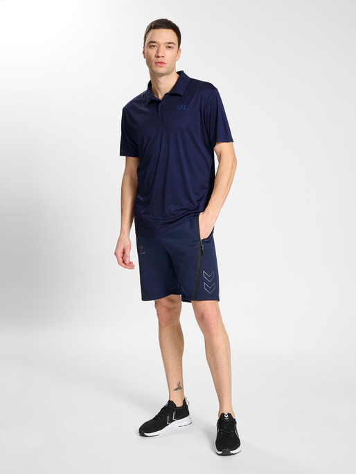 hmlCOURT POLO S/S, MARINE, model