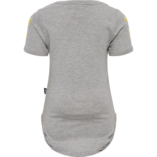 hmlMAYA BODY S/S, GREY MELANGE, packshot