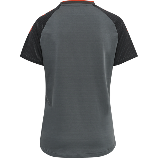 hmlPRO GRID GAME JERSEY S/S WO, QUIET SHADE/FORGED IRON, packshot